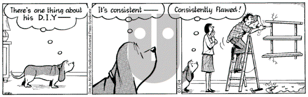 Fred Basset on Friday March 4, 2005 Comic Strip
