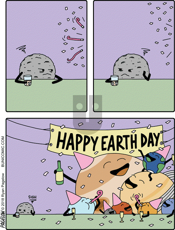 Buni on Monday April 23, 2018 Comic Strip