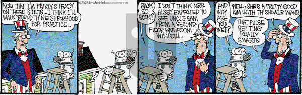 Monty on Wednesday July 2, 2025 Comic Strip