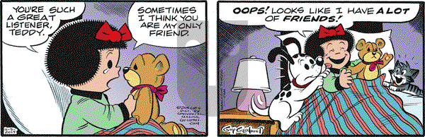 Nancy on Thursday November 5, 2015 Comic Strip