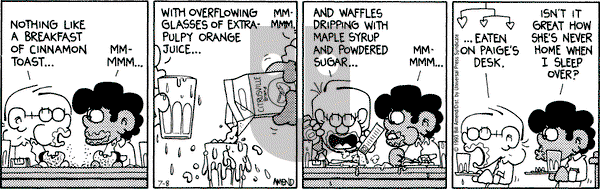 FoxTrot on Tuesday November 14, 1995 Comic Strip