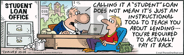Frank and Ernest on Saturday October 14, 2017 Comic Strip