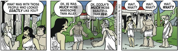 Alley Oop on Monday August 19, 2019 Comic Strip