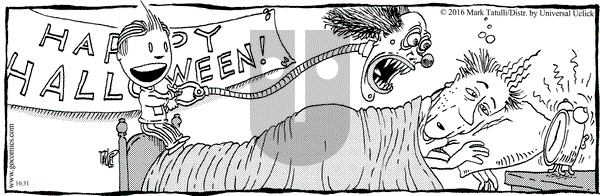 Lio on Monday October 31, 2016 Comic Strip