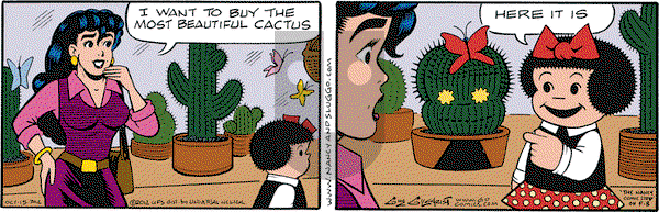 Nancy on Monday October 15, 2012 Comic Strip