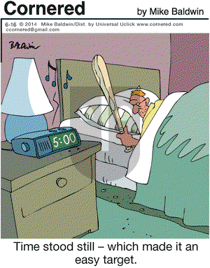 Cornered on Monday June 16, 2014 Comic Strip