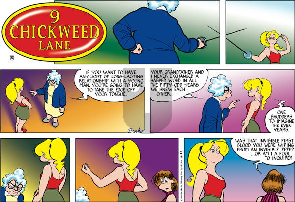 9 Chickweed Lane on Sunday June 22, 2003 Comic Strip
