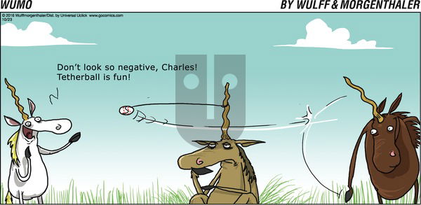 WuMo on Sunday October 23, 2016 Comic Strip
