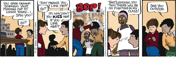 For Better or For Worse on Tuesday January 13, 2009 Comic Strip