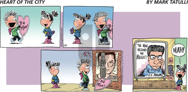 Heart of the City on Sunday February 14, 2016 Comic Strip