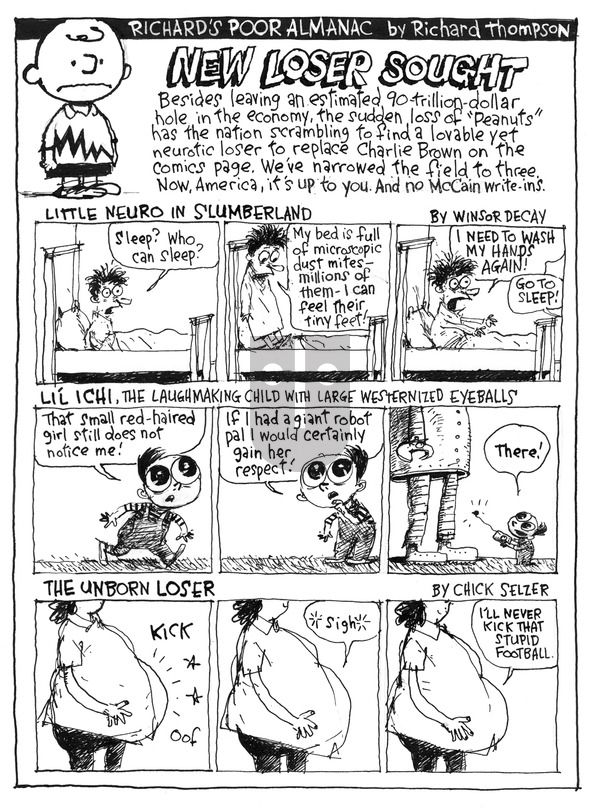 Richard's Poor Almanac on Wednesday January 22, 2025 Comic Strip