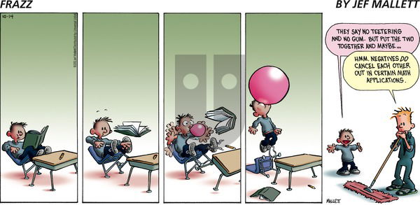 Frazz on Sunday October 14, 2012 Comic Strip
