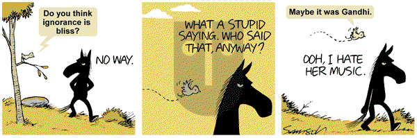 Dark Side of the Horse on Monday September 20, 2010 Comic Strip