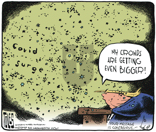 Tom Toles on Tuesday October 20, 2020 Comic Strip