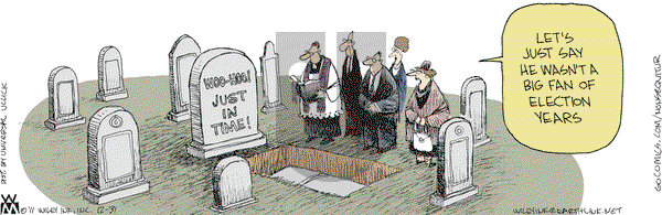 Non Sequitur on Saturday December 31, 2011 Comic Strip