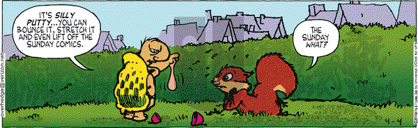 Over the Hedge on Friday April 4, 2014 Comic Strip