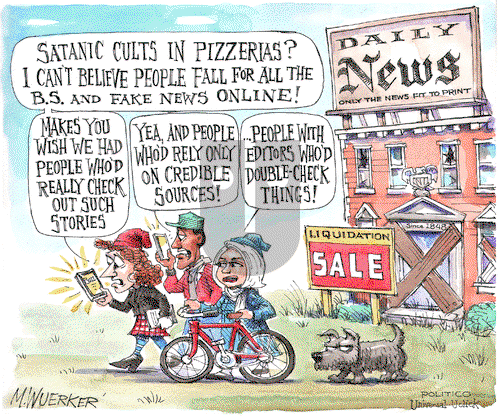 Matt Wuerker on Thursday December 8, 2016 Comic Strip