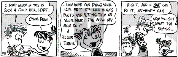 Heart of the City - Friday October 12, 2012 Comic Strip