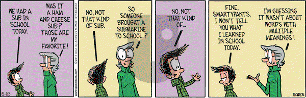 Grand Avenue on Thursday May 18, 2017 Comic Strip