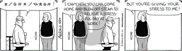 The Born Loser on Wednesday June 29, 2005 Comic Strip