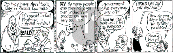 The Elderberries on Saturday April 1, 2006 Comic Strip