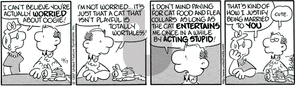 Drabble on Friday October 17, 1997 Comic Strip