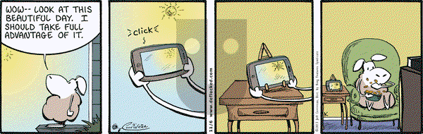 DeFlocked on Wednesday November 6, 2013 Comic Strip
