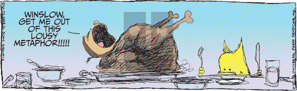Prickly City on Thursday November 27, 2008 Comic Strip