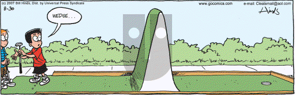 Cleats - Thursday August 30, 2007 Comic Strip