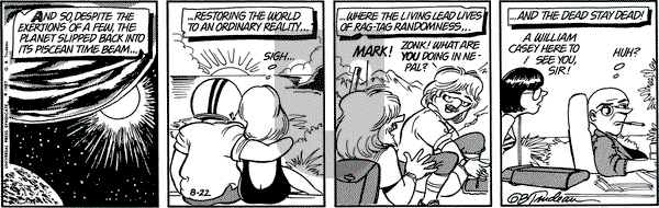 Doonesbury on Saturday August 22, 1987 Comic Strip