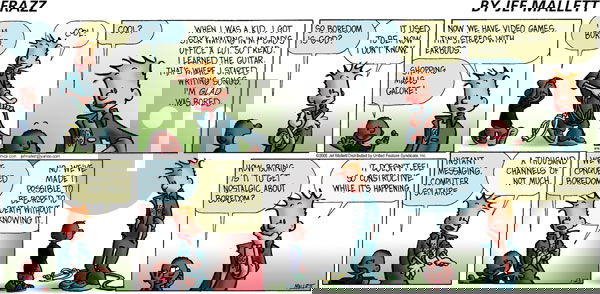 Frazz on Sunday July 23, 2006 Comic Strip