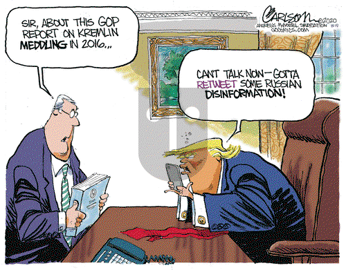 Stuart Carlson on Wednesday August 19, 2020 Comic Strip