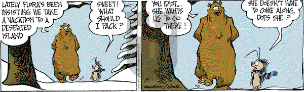The Grizzwells on Thursday January 14, 2016 Comic Strip
