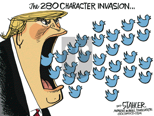 Jeff Stahler on Saturday November 11, 2017 Comic Strip