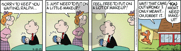Drabble - Monday March 13, 2023 Comic Strip