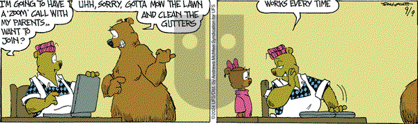 The Grizzwells - Monday September 9, 2024 Comic Strip