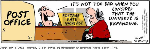 Frank and Ernest on Saturday June 29, 2002 Comic Strip