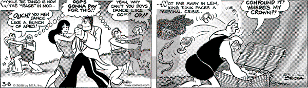 Alley Oop on Monday March 6, 2006 Comic Strip