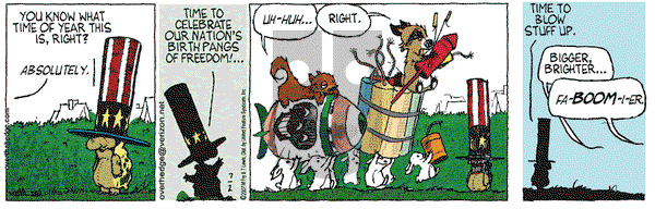 Over the Hedge - Monday July 2, 2007 Comic Strip