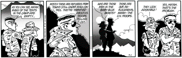 Doonesbury on Monday July 1, 1991 Comic Strip