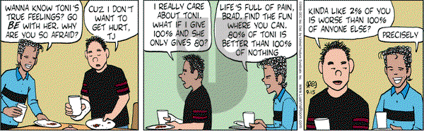 Luann on Tuesday September 15, 2009 Comic Strip