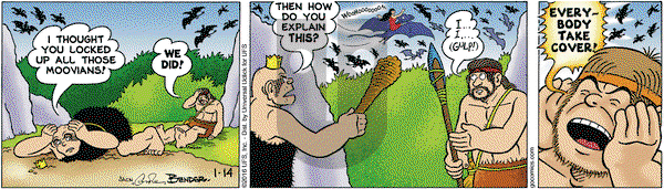 Alley Oop on Thursday January 14, 2016 Comic Strip