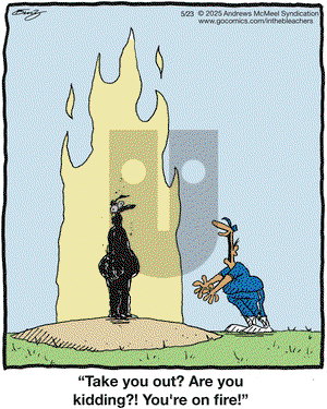 In the Bleachers on Friday May 23, 2025 Comic Strip