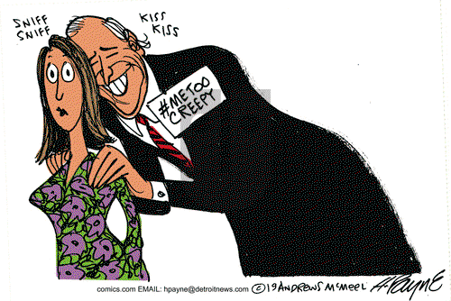 Henry Payne on Thursday April 4, 2019 Comic Strip