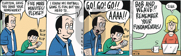 Adam@Home on Friday April 13, 2018 Comic Strip