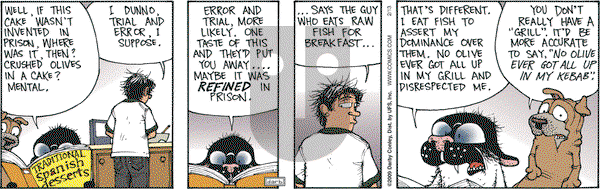 Get Fuzzy on Friday February 13, 2009 Comic Strip