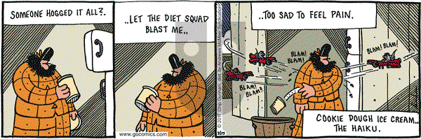 Overboard on Friday March 17, 2017 Comic Strip