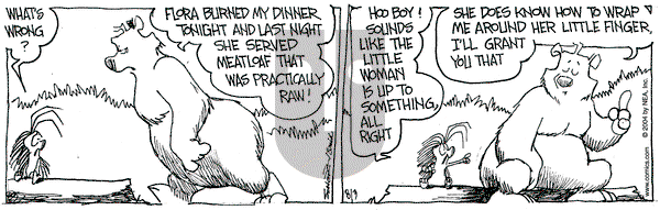 The Grizzwells on Tuesday August 3, 2004 Comic Strip