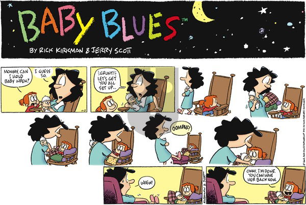 Baby Blues on Sunday November 3, 2002 Comic Strip
