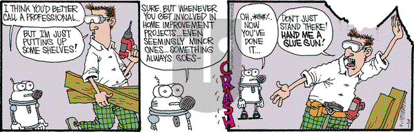 Monty on Saturday March 1, 2014 Comic Strip